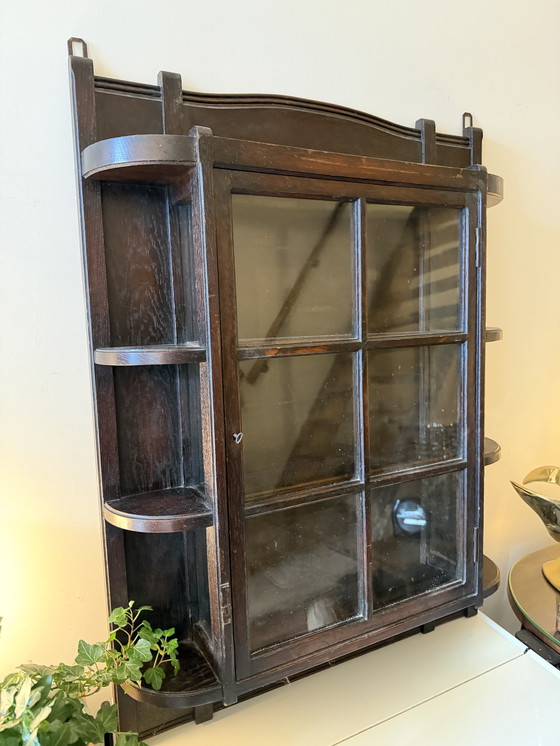 Image 1 of Vintage vitrine wandkast