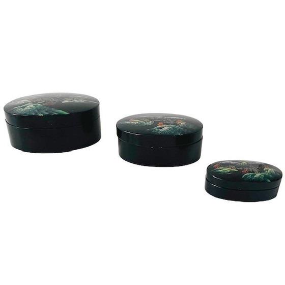 Image 1 of Ensemble de lakdoosjes chinois vintage