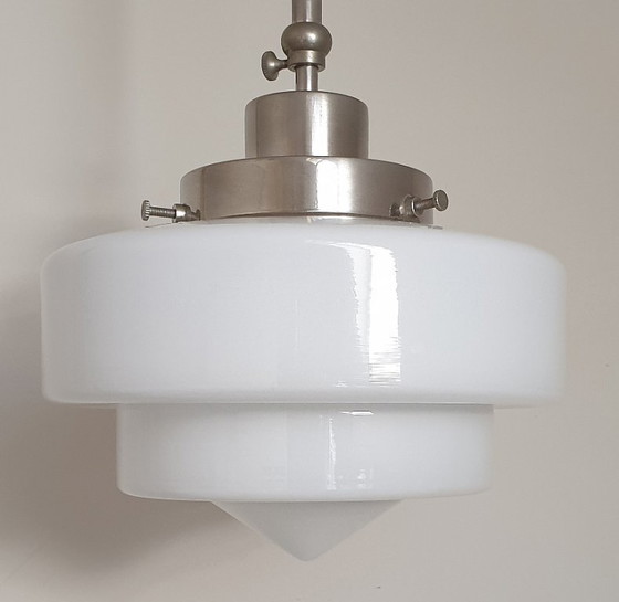 1 di 2 Lampada a sospensione Art Déco Giso (Gispen) – Giso Gispen, Lampade a sospensione, Metal (photo 20 of 39)