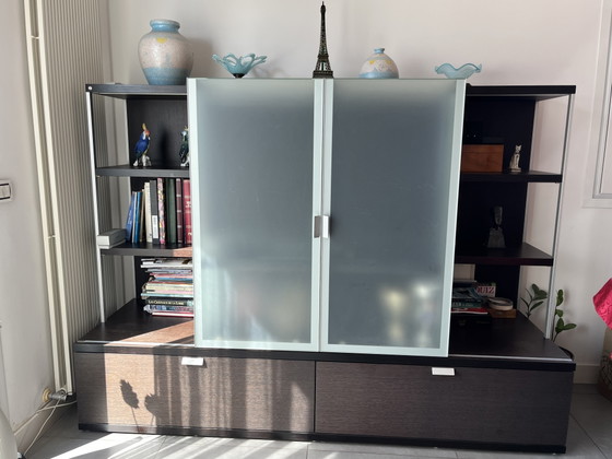 Soporte para TV/Estantería – Hülsta, Muebles TV, Wood, Glass (photo 2 of 5)