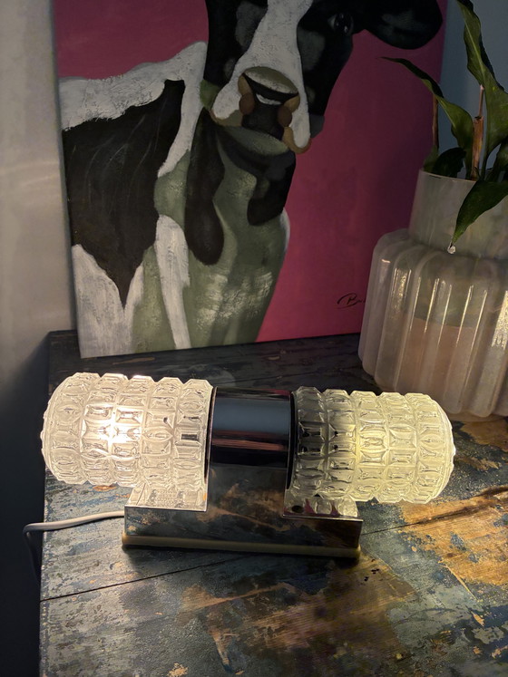 Applique da bagno svedese vintage – Plastic, Glass (photo 10 of 12)