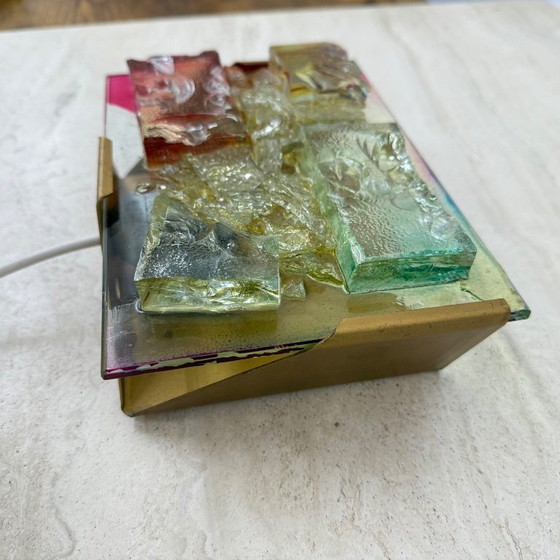 Image 1 of Cosack leuchten glass wall lamp , 1970’s