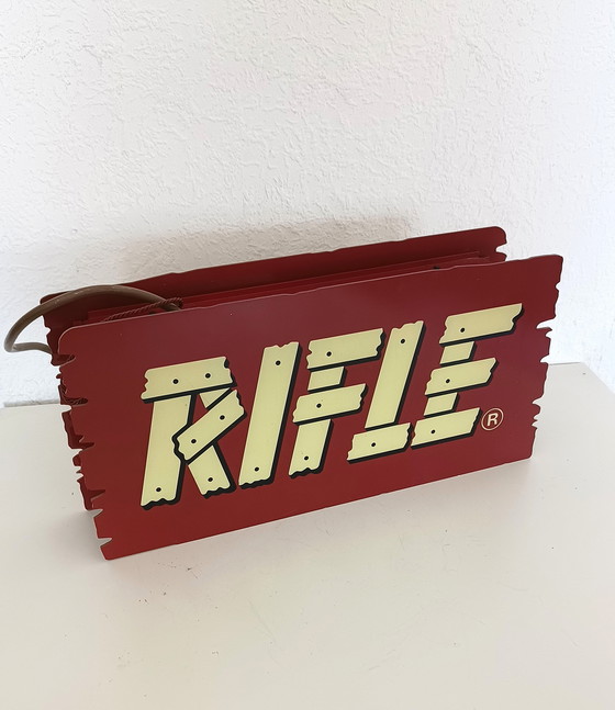 Image 1 of Rifle Vintage Reclame Lichtbak