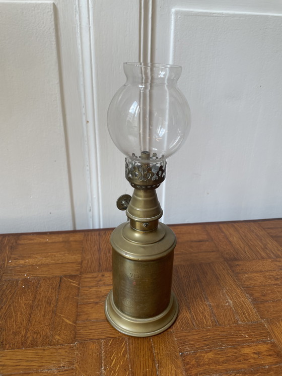 Image 1 of Kleine messing olielamp
