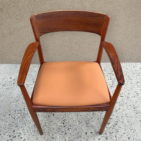 Pair of Rio rosewood armchairs by Henning Kjaernulf, 1960, Side chairs, Brown (photo 3 of 10)