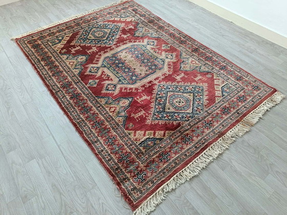 Image 1 of Handmade Pakistani Karachi Rug