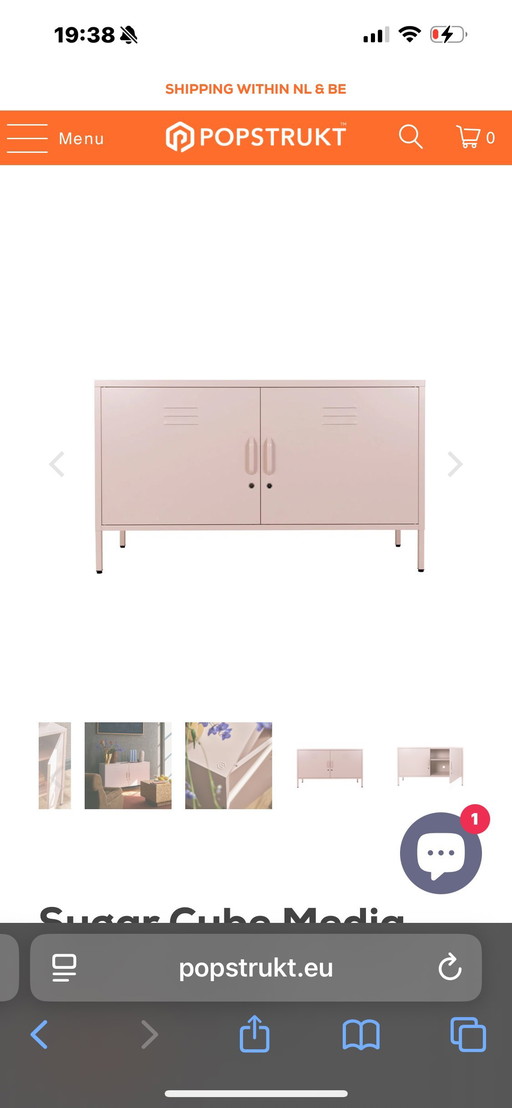 Nouveau meuble TV cool de Popstrukt