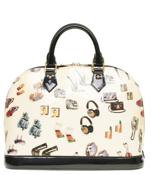 Borsa LOUIS VUITTON Alma en Cuir Blanc - 100187 Prezzo di vendita