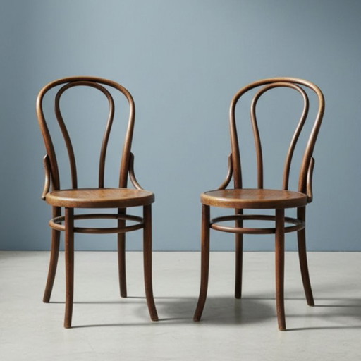 Bentwood chairs Thonet (Fischel), Made in Circa 1920s