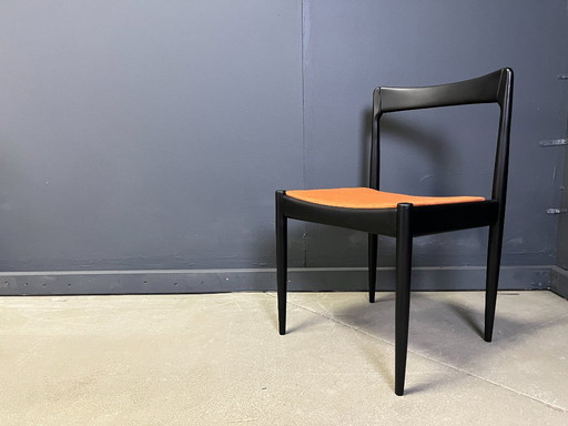Chaises de salle à manger belges du Mid Century, 1960 - ensemble de 7