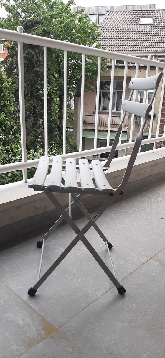 Image 1 of Conjunto de mesa plegable y 2 sillas plegables EMU