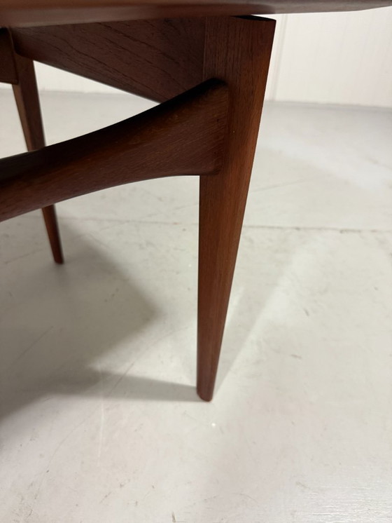 Image 1 of France & Daverkosen FD503 table basse en teck par Edvard Kindt Larsen & Tove Kindt Larsen