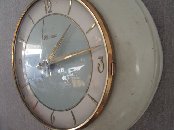 Image 1 of Vintage Working HESMA Wall Clock