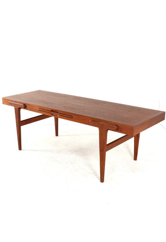 Ejvind A Johansson voor Ivan Gern salontafel met dienblad vintage Deens design – Wood (photo 14 of 23)