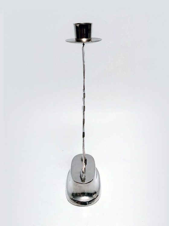 Kandelaar Etnisch Skelet – Kandelaars en kaarsen, Metal, Vintage (photo 5 of 6)