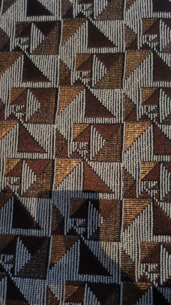 Taburete de bar Rufus Rapture – estructura de bronce – Taburetes de bar, Textil (photo 4 of 7)