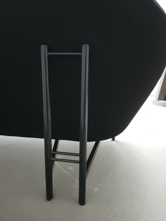 Canapé design Artifort F815 – Theo Ruth – Laine noire – Vintage – Canapés 2 places, Wool (photo 4 of 15)