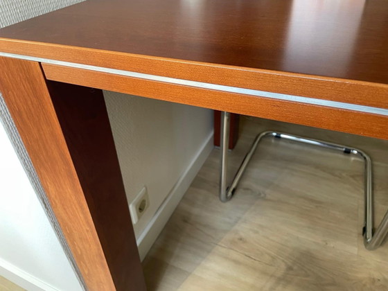 Design Walnut Dining Table Gelderland 6154T – Metal, Wood (photo 2 of 5)
