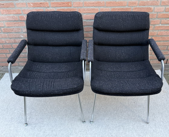 Image 1 of 2 x Chaises Vintage par Artifort par Geoffrey Harcourt