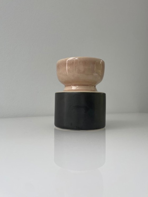 Image 1 of Candelabro de cerámica moderno: diseño brillante y mate