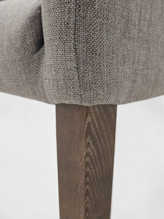 Image 1 of Zeitlose Eleganz: Bequeme graue Esszimmerstühle
