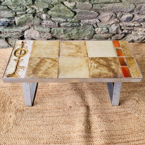Vintage Ceramic Coffee Table – 1970s – salontafels