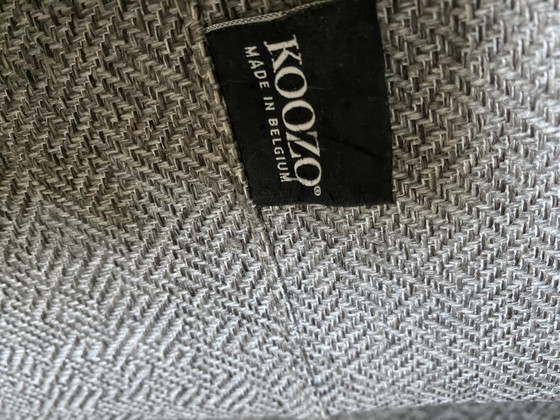 Canapé d'angle Koozo, Canapés 3 places, Textile, Polyester, Taupe (photo 2 sur 5)