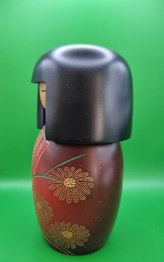 Wunderschöne große Kokeshi von Kisaku – Dekorative Objekte, Wood (photo 4 of 6)