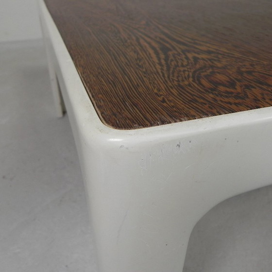 Image 1 of Tavolino con piano in legno Wengé, anni '60