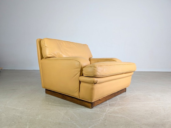 Image 1 of Originele Midcentury fauteuil Arne Norell fauteuil Mexico leer