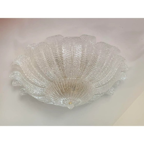 Image 1 of Impresionante lámpara de araña empotrada Sputnik de cristal de Murano italiano