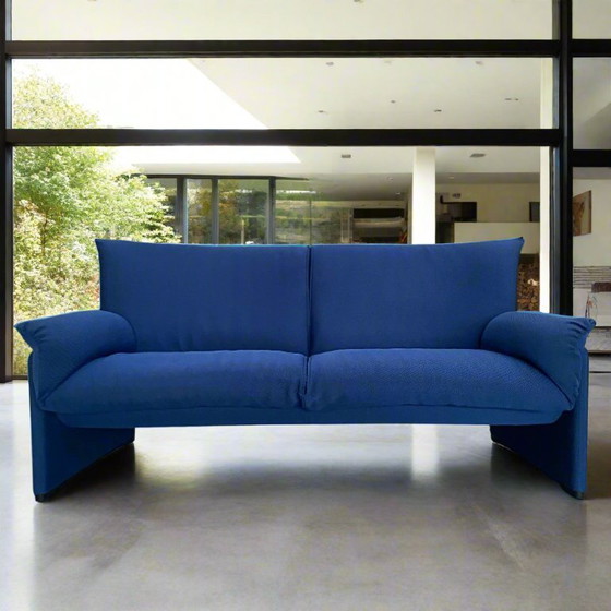Image 1 of Cassina Palmaria 2-seater sofa Italian design Vico Magistretti