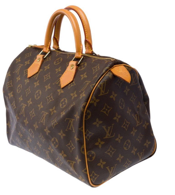 Image 1 of Sac LOUIS VUITTON Speedy en Toile Marron - 103438