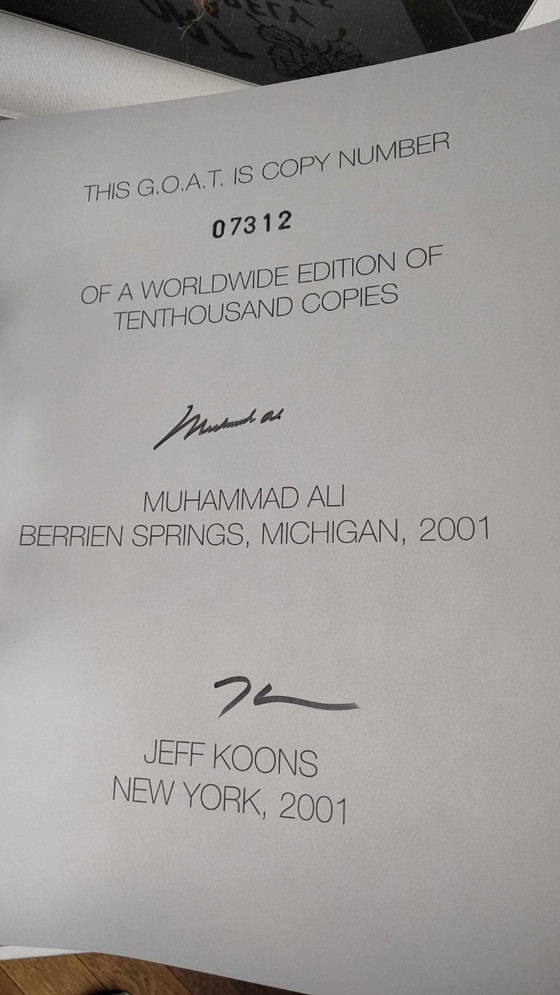 Image 1 of TASCHEN Muhammad Ali GOAT Champ's Edition numbered and signed