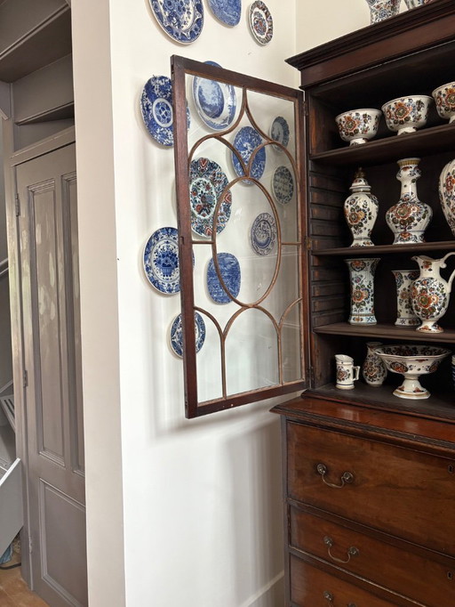 Engelse secretaire met opzetkast
