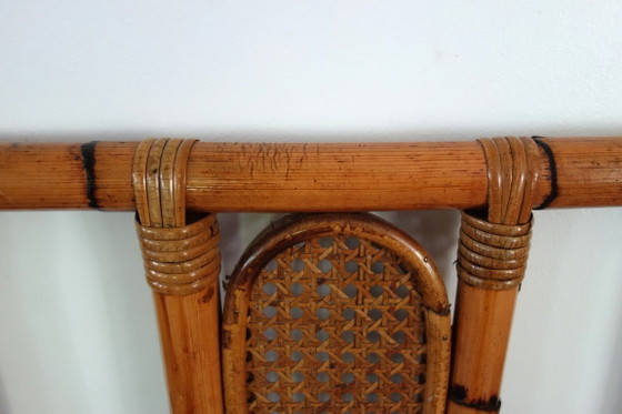 Bamboo and Cane Headboard, 1970s – Bedroom accessories, Rattan, Wicker (photo 8 of 12)