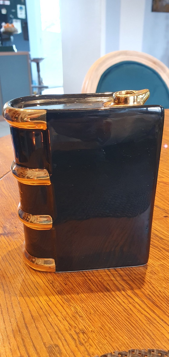 Image 1 of CROZET fine earthenware book-bottle