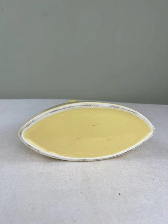 Vase vintage en céramique jaune – Porcelain, Ceramic, Scandinavian (photo 9 of 10)
