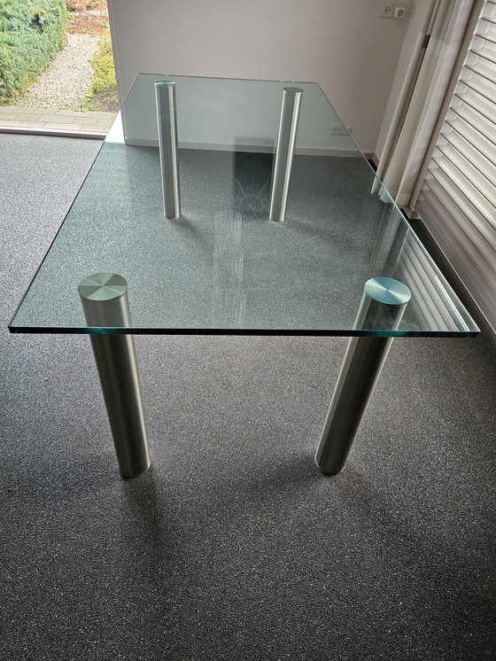 Image 1 of Glass dining table from Helder 200x95 cm