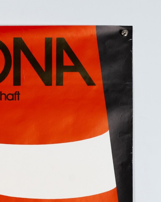 Porsche 24h Daytona 1977 – Originele Vintage Porsche Poster van Werbeagentur Strenger – Mid-Century Modern – (photo 5 of 8)