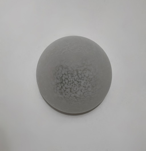 Plafonnier verre de Clichy années 50