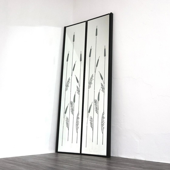 Image 1 of Specchio Retroilluminato Da Parete Design Anni ‘80 Modernariato