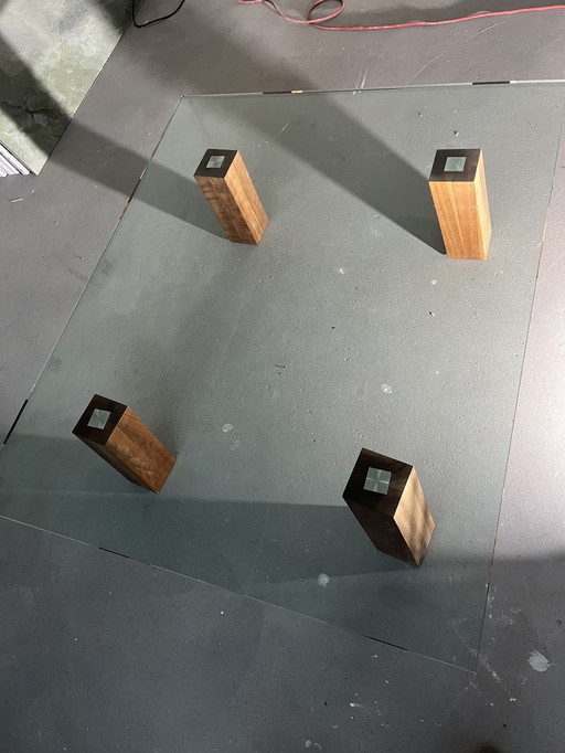 Table de salon en glaçure vintage Beek