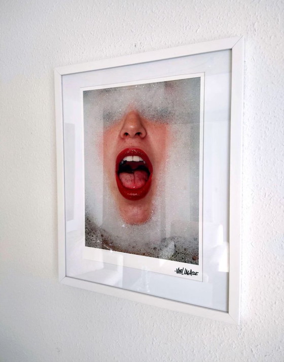 Image 1 of Karl Lagasse (1981) - Femme dans son bain - Art print signed