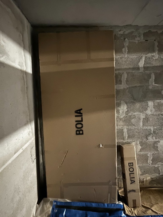 Tavolo da pranzo BOLIA nuovo nella sua confezione, modello Node 220 x 90, Tavoli da pranzo, Legno, Beige (foto 4 di 5)