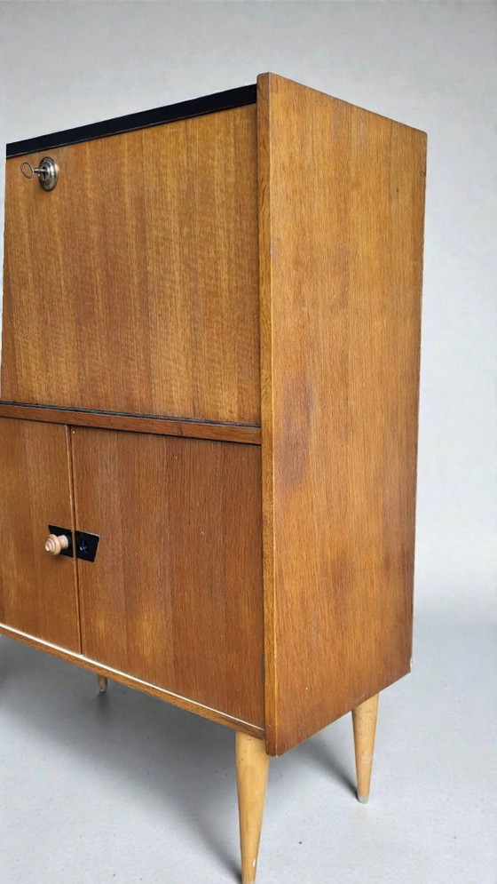 Mobile segretario, anni '50-'60 – Scrivanie, Wood, Mid Century Modern (photo 3 of 12)