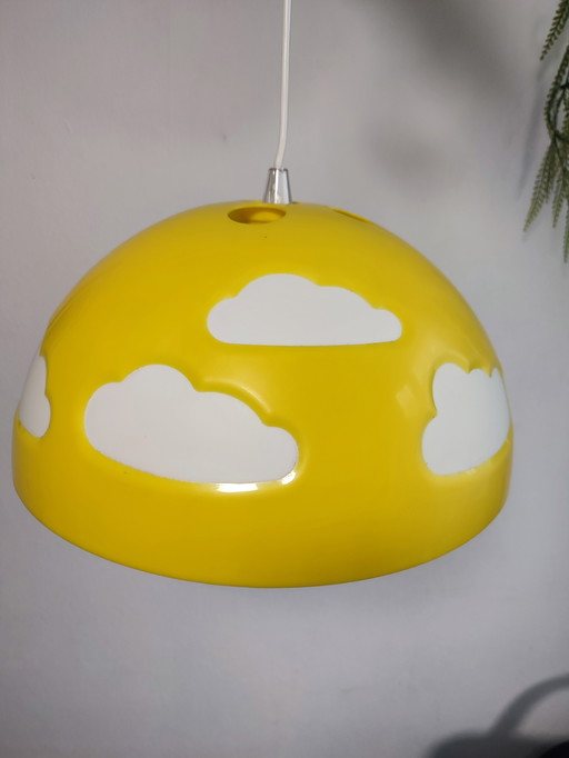 Ikea Skojig yellow cloud lamp ceiling lamp pendant lamp