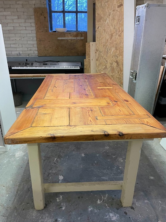 Image 1 of Tavolo in legno unico, design VanFraai.