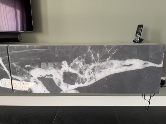 Lago Design TV Cabinet – TV furniture, Glass, Mdf (photo 8 of 8)