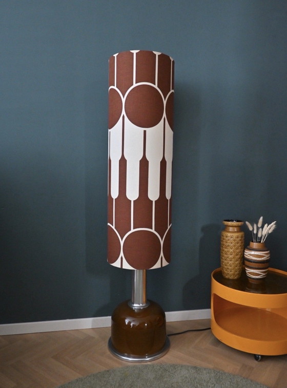 Image 1 of Prachtige Doria Retro Vloerlamp - Drie lichtstanden